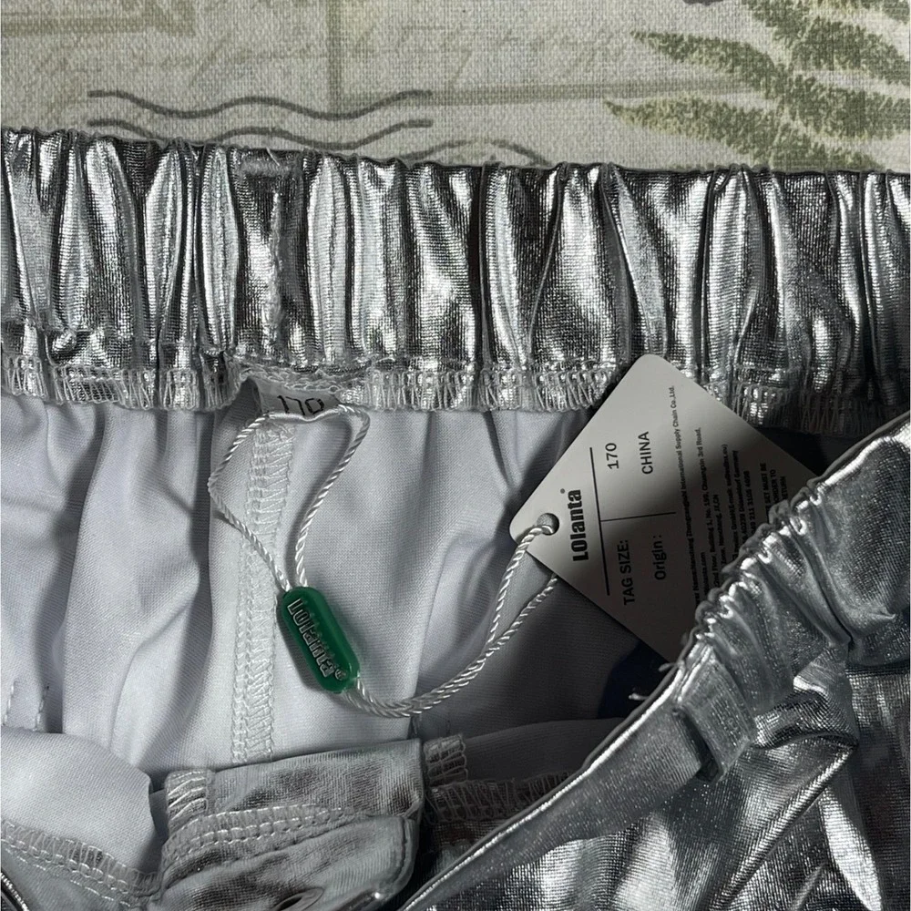 Lolanta silver Elastic Waist Pockets Dance Costume 170cm or 12 years‎